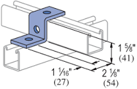 Z Shape Fitting 1 5/8 - Click Image to Close